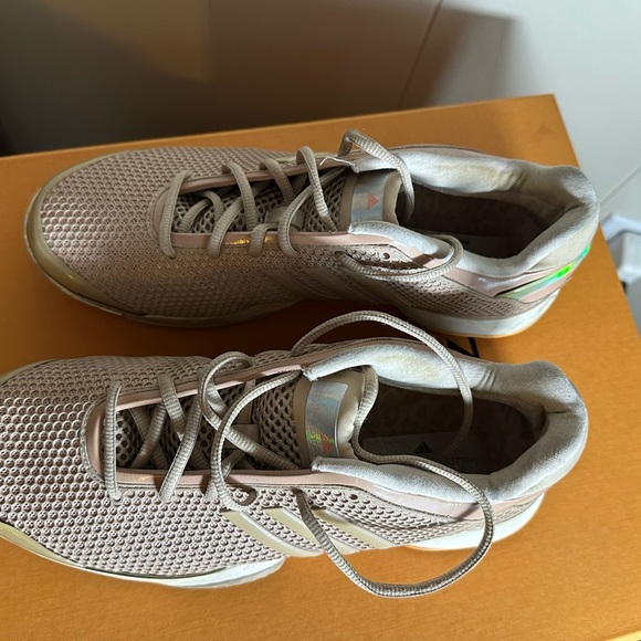 Adidas Stella McCartney Pink Barricade Sneakers/ sz 9.5 - Picture 14 of 16